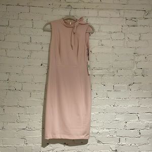 CALVIN KLEIN DRESS SHEATH DRESS// With Tie